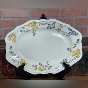 Villeroy & Boch Toscana oval platter NWT 14”x10”